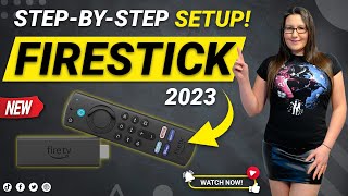 How to SET UP an Amazon FIRESTICK  2023 StepByStep [upl. by Ahcatan877]