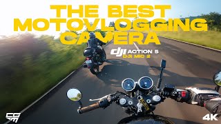 Best Motovlogging camera  DJI Action 5 Pro  DJI Mic 2  Full day Video  Mumbai to Dapoli  4K [upl. by Rednasela]