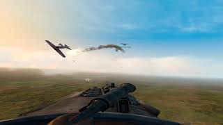 Full Fight No filler Warplanes WW1 Fighters vr Multiplayer match quest 2 vr [upl. by Colver]