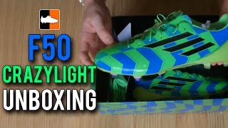 adidas F50 Crazylight Unboxing [upl. by Sinylg244]