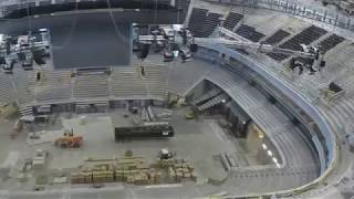 Vivint Smart Home Arena Renovation  Bowl Timelapse [upl. by Vally]