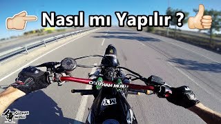 Tek Teker Nasıl Yapılır  Tekerde Vites  Ayakta Teker  MT 07  CBR 250  CBR 125 [upl. by Chong]