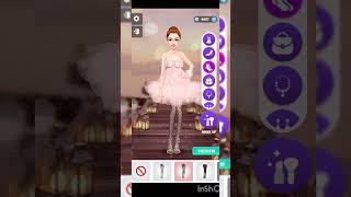 Fashion show game part1 🩷🤍 games shortshorts fashionshow [upl. by Bissell620]