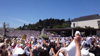 Adieu à la vierge Marie  Fatima  13 MAI 2014 [upl. by Ynogoham]