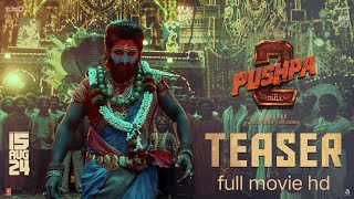 pushpa 2 the rule  full movie in hindi dubbed  Action movie  allu arjun  rashmika [upl. by Pasho]