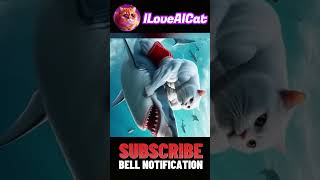 SHARK  🙀AI Cat cat cattales [upl. by Ennayhc]