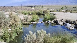 Tắm Suối Nước Nóng Keoughs Hot Springs ở Bishop California [upl. by Pasadis]