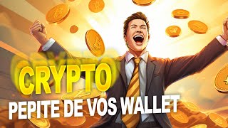 🤑 Crypto monnaie pépite de vos wallet  LIVE 🤑 [upl. by Llehcear272]