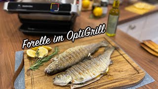 Wie macht man Fisch im Tefal OptiGrill [upl. by Aihpos]