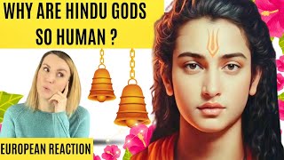 Why are Hindu Gods so Human  Reaction [upl. by Nnalorac]