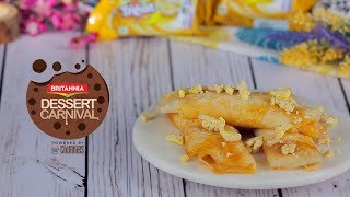 Crepes Suzette Recipe By Amrita Raichand  How To Make Crepes Suzette  Britannia Dessert Carnival [upl. by Eeralih]