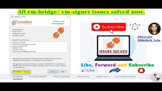 embridge  emsigner issues solved emsigner not working  stopped solved embridge notworking [upl. by Yeslaehc767]