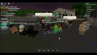 Negan kills Abraham and Glenn Roblox version [upl. by Aver]