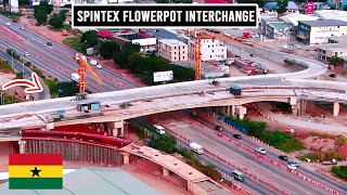 The Long Awaited Spintex To East Legon Interchange Is Finally Completing [upl. by Albertson961]