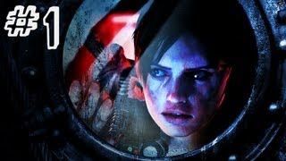 Resident Evil Revelations Gameplay Walkthrough Part 1  Jill Valentine  Campaign Episode 1 [upl. by Enneyehc]