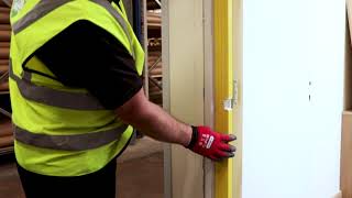 Toolbox Talk Installing Timber Fire Doorsets October 2018 [upl. by Aisatna]