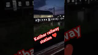 katihar railway station train indian railway railway trains [upl. by Sly]