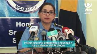 Policía Nacional garantizará seguridad a los asistentes del Repliegue [upl. by Eads]