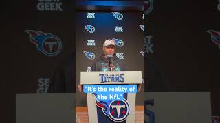 Brian Callahan on the business of the NFL tennessetitans titanup titans [upl. by Christiano254]