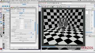 Cristal en Autodesk Maya glass shader in maya Tutorial [upl. by Elyrehc558]