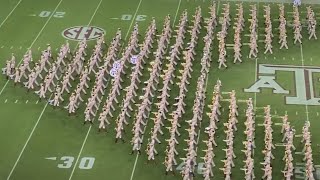 Phenomenal Fightin’ Texas Aggie Military Marching Band Halftime Drill Miami Game 2022 [upl. by Ahsinwad572]