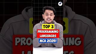 💥Top 3 MCA Programming Languages 2025 Best Coding Languages For MCA🤩shorts mca coding java [upl. by Hillie]