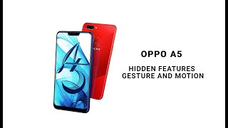 Oppo A5 hidden Features Gesture and motion [upl. by Melodie247]