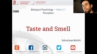 Taste and Smell  Biological Psychology 37 [upl. by Sivat]