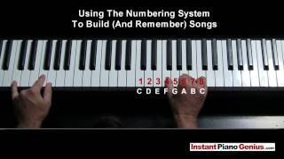 Part 2 Chord secrets for learning beginning piano fast to play hundreds of songs instantly [upl. by Fielding112]