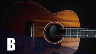 Creative Acoustic Guitar Backing Track In B [upl. by Eluk213]