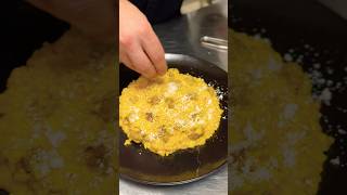 Saffron risotto with salsicia 🍁🍁follows for more recipe cookingrecipe food [upl. by Elvin]