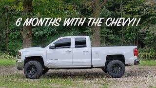 2018 Chevy Silverado 6 month reviewbuild update [upl. by Anay]