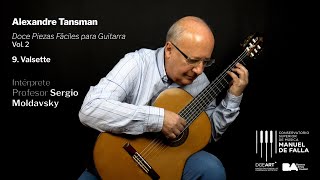 TUTORIAL  GUITARRA  Alexander Tansman  Piezas fáciles vol2 Valsette [upl. by Burleigh758]