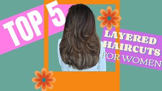 5 Layered Haircuts For Women  The Best of the Best for Beautiful Hair shorts hairstyle trend [upl. by Aikemal]