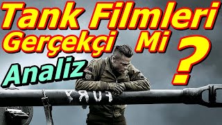 Tank Filmlerinde ki Savaş Sahneleri Gerçekçi mi Analiz [upl. by Corydon]