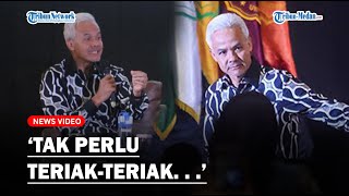 GANJAR Nyaris Naik Pitam saat Diteriaki Mahasiswa yang Tidak Sopan [upl. by Rose]