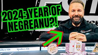 Daniel Negreanu Strikes First amp Wins First High Roller Tournament of 2024 [upl. by Nikal]