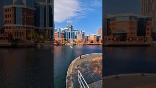 Urban MediaCityUK amp Quayside Old Swing Bridge travel peace [upl. by Oirretna]