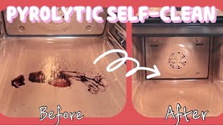 Pyrolytic Self Cleaning Oven Before amp After How To Use Pyrolytic Function  Bosch ovencleaning [upl. by Assylla428]