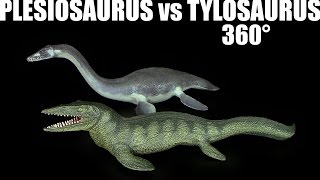 Papo ® Plesiosaurus amp Tylosaurus  360° [upl. by Hardunn]