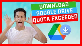 NUEVO TRUCO para Descargar de GOOGLE Drive cuando Se ha superado la Cuota 100 REAL [upl. by Whelan]