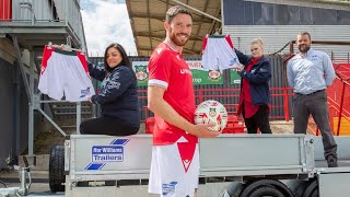 Wrexham AFC Renews Sponsorship Deal with Ifor Williams Trailers  Wrexham AFC News [upl. by Hose]