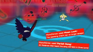 MEAN LOOK PERISH SONG HONCHKROW  Pokemon Scarlet amp Violet Showdown Battles [upl. by Haliak438]