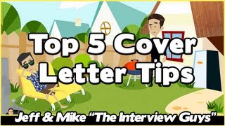 How To Write A Cover Letter  Top 5 Cover Letter Tips [upl. by Violeta527]