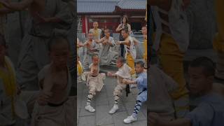 Shaolin monk childrenkomfo intertament Shan voice [upl. by Nileuqcaj]