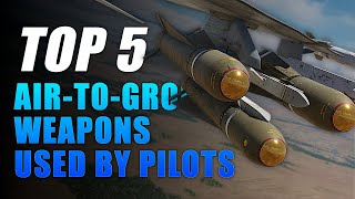 DCS TOP 5 airtoground weapons  A2G  Max Settings  DCS World [upl. by Emerick]