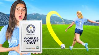 I Challenged Man City To Break A World Record [upl. by Ecidnac]