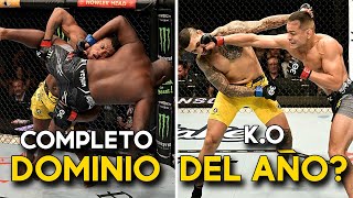 Absoluto DOMINIO de Jailton Almeida vs Derrick Lewis  Asombroso KO  UFC Sao Paulo Resultados [upl. by Anatsirhc]