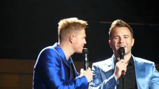 Nicky Byrne Banner Speech Liverpool 150512 Westlife [upl. by Krefetz]