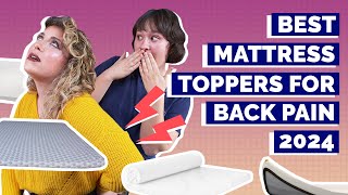 Best Mattress Toppers For Back Pain 2024  Our Top 5 [upl. by Tiffany811]